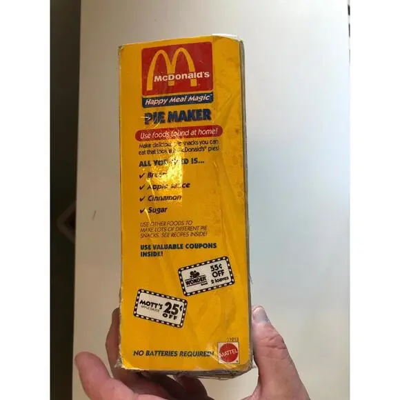 1993 Vintage McDonald's Mattel Lot; Fry, Pie, Nugget, Fountain, Hamburger. - Picture 4 of 15